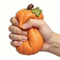 Boîte Mystère d'Halloween : Monstre à une œil, Monstre à grande bouche, Citrouille, Fantôme, Œuf étrange, Squishy à rebond lent, Jouet anti-stress