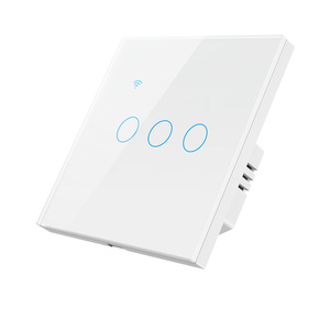 מחיר מפעל מתג קיר חכם WiFi של Tuya תלת-כיווני 100-240V עובד עם Alexa לבית חכם בקרת תאורה PST-TY-E3 - Product Image 4
