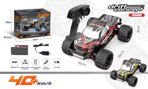 Coche de Carreras a Escala 1:18, 4WD, Alta Velocidad, Control Remoto, 2.4GHz, Derrape, RTR, para Niños, Aficionados, Juguete, Monster Truck - Product Image 5