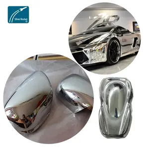 Peinture miroir métallique chromée Pigment en aluminium VMP pour peinture de voiture automatique