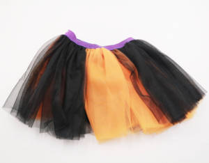 Ensemble de jupe tutu en maille polyester pour enfants, motif licorne, pour Halloween, fête d'anniversaire, carnaval, tenue de fête pour filles - Product Image 4