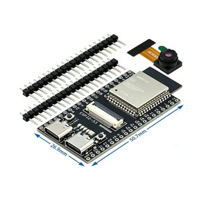 ESP ESP32-S3 CAM <b>WiFi</b> ble Development Board Module Onboard ESP32-S3 N16R8 Dual TYPE-C OV2640 /OV5640/OV3660 <b>Camera</b> - Product Image 1