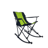 Chaise à bascule pliable en métal portable pour le camping en plein air, fabriquée sur mesure par Tepu Factory Direct, avec sac de rangement, légère