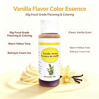 Colorant alimentaire aromatisé aux fruits 50g, colorant alimentaire liquide, idéal pour la pâtisserie, les desserts, les macarons, les cupcakes et la décoration artisanale