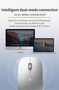 เมาส์คอมพิวเตอร์ควบคุมด้วยเสียง AI ชาร์จแบบ Type C 5 ปุ่ม ออกแบบสำหรับมือขวา สำหรับงานสำนักงานประจำวันและการเดินทางเพื่อธุรกิจ - Product Image 5