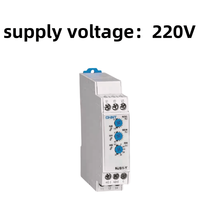 Relais de tension miniature scellé Chint NJB1-YW monophasé 220 V/380 V/24 V avec protection contre les surtensions, contacts en alliage d'argent, faible puissance