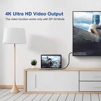 Nuevo Cable de Carga Rápida USB Tipo-C de 5A y 100W con Transferencia de Datos de 10Gbps, Revestimiento de Nailon, 4K 60Hz para iPhone y Computadora/Impresora