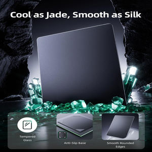 لوحة ماوس ألعاب من الزجاج المقوى عالية الجودة للاعبين المحترفين، مقاس 17.7×15.8، بسماكة 3 مم وسطح فائق النعومة - Product Image 4