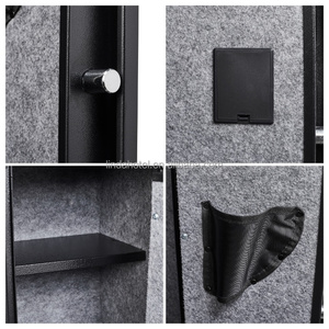 Bán Chạy Nhất Tùy Chỉnh Thép Súng An Toàn Chống Cháy Sinh Trắc Học Vân Tay Súng An Toàn Với Khóa Chìa Khóa Điện Tử - Product Image 3