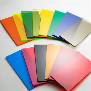 5Mm Gekleurde Kleur Pmma Plastic Doorschijnende Fluorescerende Gegoten Acrylplaat