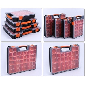 Caja de Herramientas Multiusos, Organizador Profesional con Múltiples Compartimentos, Organizador para Ferretería, Tornillos, Pernos, Tuercas, Clavos, Herramientas - Product Image 3