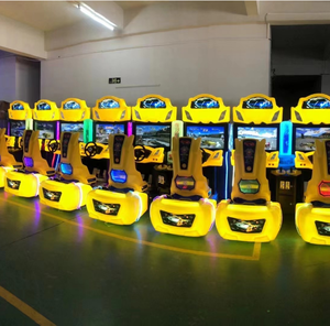 32 LCD Driving <b>Gaming</b> Car Racing Outrun Arcade Video Games Machine Machine Motion Racing - Product Image 5