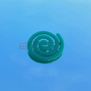 HONEY FLOWER Summer Style Hair Accessories Foreign Trade vortex Mosquito Coil Frog <strong>Buckle</strong> Bangs Hair <strong>Clip</strong> - Product Image 5