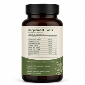 Cápsulas Detox para Limpieza de Colon de 15 Días, Quemador de Grasa Certificado, con Magnesio para la Salud Intestinal Natural y Refuerzo del Sistema Inmunitario - Product Image 6