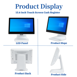 Système <span class=keywords><strong>de</strong></span> point <span class=keywords><strong>de</strong></span> <span class=keywords><strong>vente</strong></span> à double écran intelligent, écran tactile <span class=keywords><strong>de</strong></span> 15,6 pouces, caisse enregistreuse pour Windows/Android, comptoir <span class=keywords><strong>de</strong></span> caisse sur le bureau, ordinateur <span class=keywords><strong>de</strong></span> point <span class=keywords><strong>de</strong></span> <span class=keywords><strong>vente</strong></span> - Product Image 4