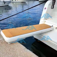 Passerelle gonflable antidérapante flottante en Drop-Stitch pour accès aux quais, bateaux et embarcations marines