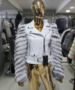 معطف فرو الثعلب الفضي RXFurs سترة أرنب ريكس للسيدات - Product Image 2