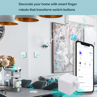 LangYeao Tuya Smart Fingerbot, Robot Interruptor ZIGBEE para Control de Botones a través de Aplicación, para Automatización del Hogar, Compatible con Alexa