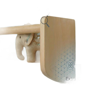 <b>Wall</b> <b>Mounted</b> Solid Wood <b>Shelf</b> Natural Color 2 Tier For Kids Room Toy Book Storage Organizer Durable Home Decor - Product Image 5