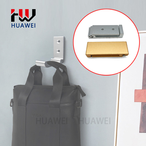 HUAWEI Cintre mural en alliage d'aluminium Garde-robe solide Sans poinçonnage Crochet pliant pour <span class=keywords><strong>manteau</strong></span> auto-adhésif - Product Image 3