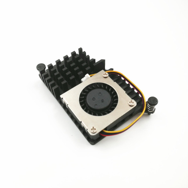 Cheaest Raspberry Pi5 Cooler Heatsink Aluminum Fans Official Original Cooling Fan Raspberry Pi 5 Aluminum Heatsink Active Cooler