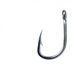 Hameçon simple en acier inoxydable 10884, grand hameçon épais pour la pêche en mer et sur la plage - Product Image 2