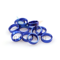Anillos De Paloma De 8mm Bague Pigeon Italie 2023 Bague Brique Pigeon 2025 9mm Digital Custom Aluminium Bird Ring for Perroquet