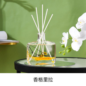 Diffuseur de parfum sans flamme en verre avec huile essentielle – parfum d'ambiance longue durée et accent décoratif pour la maison - Product Image 3