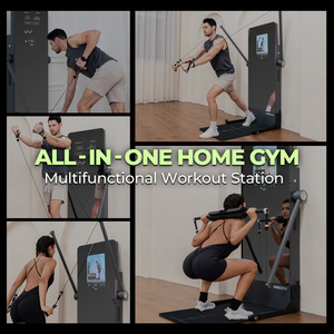 IMBODY POWER Q <b>Smart</b> Gym Fitness <b>Mirror</b> Multi Machine Ring Floor Standing 23.8 Inch Screen Home Strength Training Equipment POWE - Product Image 2