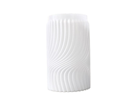 Filament d'imprimante 3D PC diffuseur de lumière 1,75 mm 1 kg FDM 100 % matière vierge blanc translucide pour diffuseur de lumière LED et abat-jour