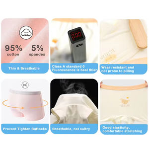 กางเกงบ็อกเซอร์สำหรับเด็กกางเกงในเด็กผู้หญิงวัยรุ่นผลิตตามสั่งผลิตจากโรงงาน - Product Image 5