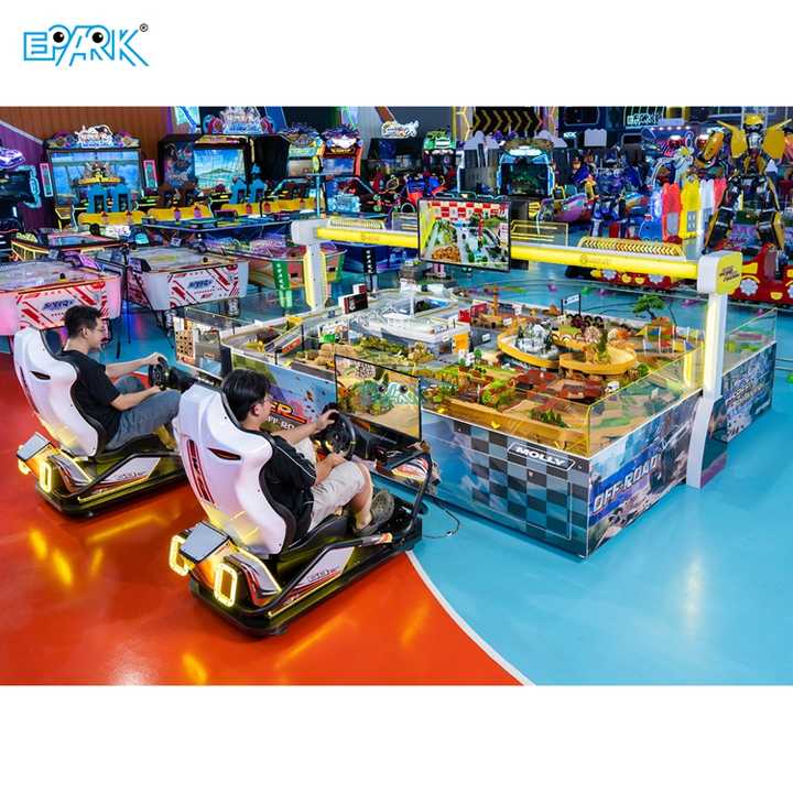 EPARK Coin Operated 3D Racing Car Simulator Multiplayer Arcade Driving ...