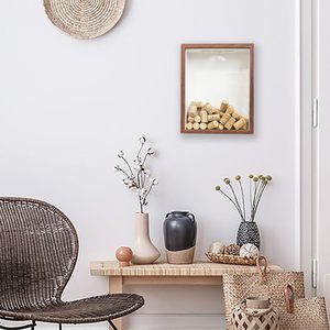 Home Decor Wine Cork Holder Wooden Wine Cork <strong>Shadow</strong> <strong>Box</strong> Display Case <strong>Frame</strong> Collection <strong>Box</strong> Wood Memory Keepsake <strong>Box</strong> - Product Image 5