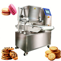 Machine à déposer automatique de biscuits miniatures à vente chaude, machine industrielle rotative pour la fabrication de biscuits