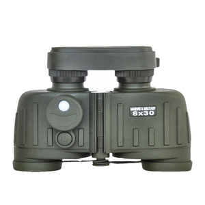 8x30 bonne lentille haute clarté avec boussole télémètres <span class=keywords><strong>Vision</strong></span> <span class=keywords><strong>nocturne</strong></span> grand Angle avec prisme Bak4 <span class=keywords><strong>jumelles</strong></span> marines de chasse étanches - Product Image 1