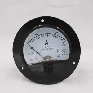 62T2 analogico ac ampere meter e analogico pannello di amp meter con rotonda analogico pannello di ac amperometro 50a misura 62t2