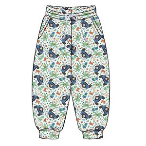 Pantalones de Bebé Niña con Estampado, Estilo Campana, Tejido de Algodón de 230g, Diseño Casual para Primavera/Otoño, Venta al Por Mayor OEM/ODM - Product Image 5