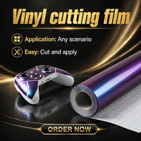 Vinilo de PVC Suave y Colorido con Diseño de Corte Súper Brillante y Mate para Pancartas, Precio de Fábrica