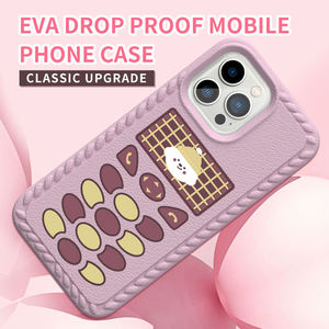 Funda Protectora para Teléfono Móvil con Diseño de Teclado Analógico Eva, Accesorios Lindos para iPhone Xr Xs 11 12 13 14 15 16 Pro Max para Chicas - Product Image 2