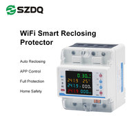 Reconectador WiFi Trifásico 100A 4P con Protección contra Pérdida de Fase, Venta al por Mayor, Envío Aéreo, Soporte Técnico, Fábrica Líder, 10000 unidades/mes, Industrial