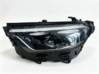 Ensemble de phares à LED numériques complets effet pluie de météores pour Mercedes GLC W254, version haut de gamme, remplacement de phares