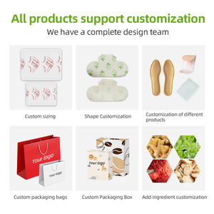 10 шт./упак. Органические лавандовые травяные пластыри для ног Jishantang из нетканого материала – сертифицированы CE, срок хранения 2-3 года, расслабляют кожу стоп - Product Image 5