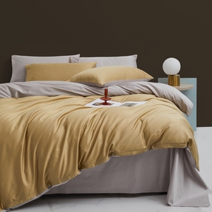 Parure de lit moderne 60S, housse de couette 100% coton biologique texturé, doux pour <span class=keywords><strong>la</strong></span> peau, respirant, durable, confortable, imprimé 300tc - Product Image 5