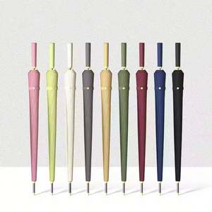 Parapluie de golf extra-large à manche droit, classique, anti-tempête, parapluie d'affaires avec impression de logo, parapluie de haute qualité - Product Image 6