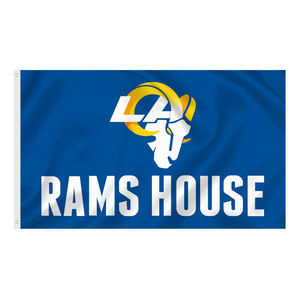 Bandera de Fútbol Americano Personalizada de <span class=keywords><strong>los</strong></span> Equipos de la NFL, Banderas de <span class=keywords><strong>los</strong></span> Equipos de la NFL de 3x5 pies, Bandera de Fútbol Americano de <span class=keywords><strong>los</strong></span> RAMS, Banderas de <span class=keywords><strong>los</strong></span> <span class=keywords><strong>Los</strong></span> <span class=keywords><strong>Angeles</strong></span> Rams - Product Image 4