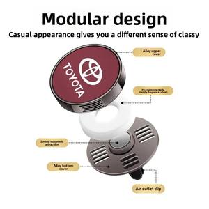 Difusor <span class=keywords><strong>de</strong></span> Aroma para Auto YFL <span class=keywords><strong>de</strong></span> <span class=keywords><strong>Alta</strong></span> <span class=keywords><strong>Gama</strong></span>, Moderno y Popular, con Clip para Rejilla <span class=keywords><strong>de</strong></span> Ventilación, Aroma a Cuero, Sin Necesidad <span class=keywords><strong>de</strong></span> Electricidad - Product Image 6