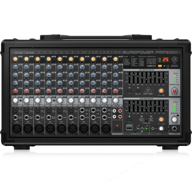 PMP2000D Professional Stage Sound Reinforcement Large Mixer Integrated Power Amplifier Machine Communication Networking Product