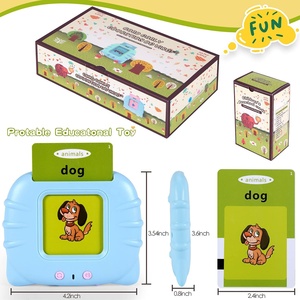 Cartes Flash Parlantes Bilingues OEM ODM pour l'Éducation Précoce, Jouet Sensoriel d'Apprentissage pour Enfants Autistes - Product Image 6