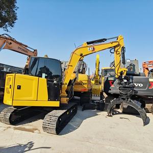 100% Original Paint Big Project Used Caterpillar CAT 310 Used Hydraulic Rotating <b>Grab</b> Excavator for Selling - Product Image 1