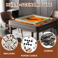 Tapis de table festif carré en polyester et caoutchouc à thème citrouille d'Halloween, universel pour tables de mahjong ; antidérapant, absorbant l'eau, facile à nettoyer